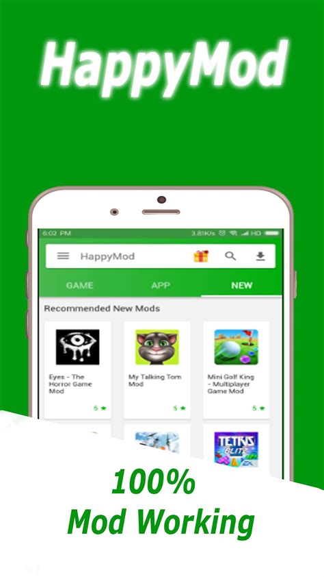 HappyMod for Android .